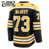 Dresovi Boston Bruins 2024-25 Fanatics Premium Charlie McAvoy Domaći Crno - Dječji